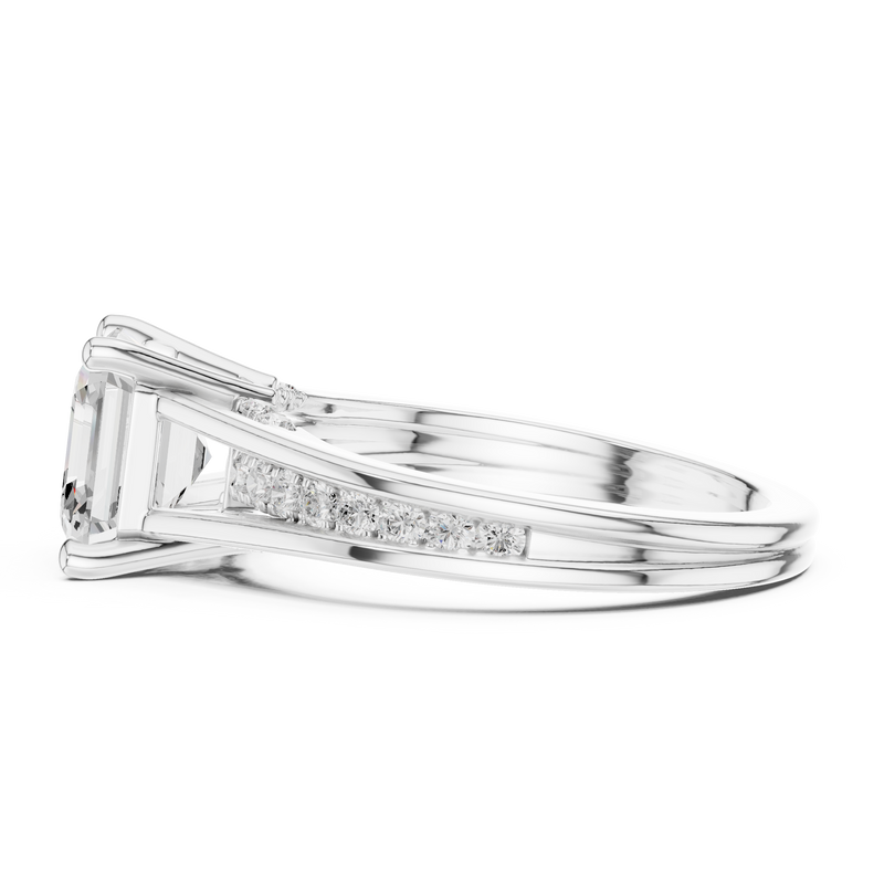 Ladies Ring DDLR-992@7 - White Gold - Image