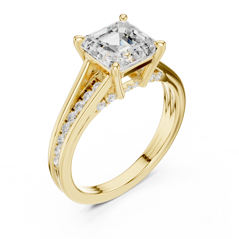 Ladies Ring DDLR-992@7 - Yellow Gold - Image