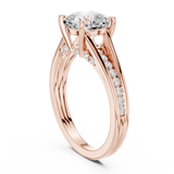 Ladies Ring DDLR-993@7 - Rose Gold - Image