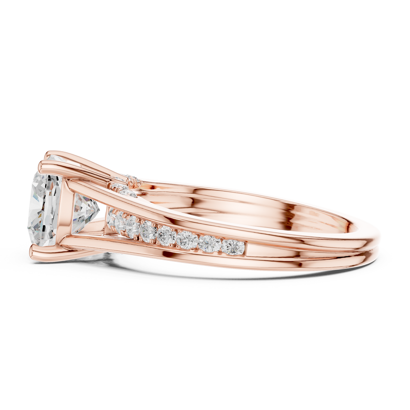 Ladies Ring DDLR-993@7 - Rose Gold - Image