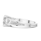Ladies Ring DDLR-993@7 - White Gold - Image