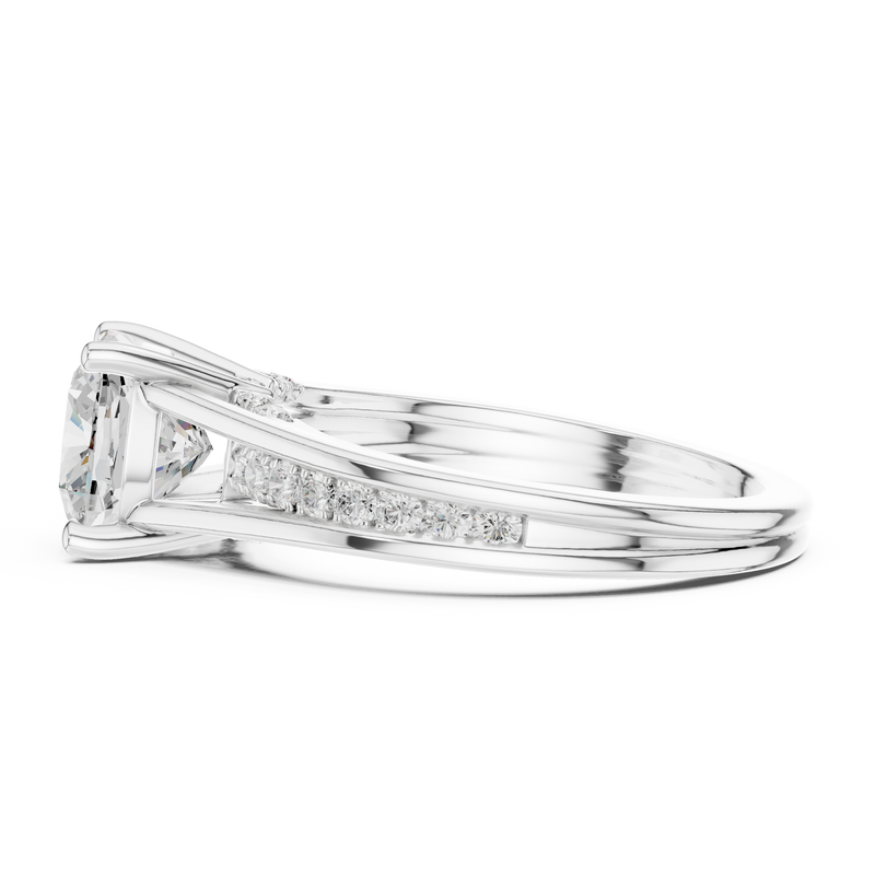 Ladies Ring DDLR-993@7 - White Gold - Image