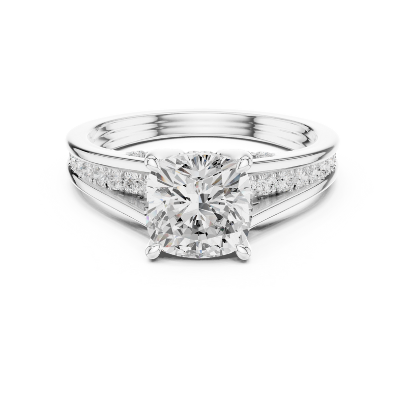 Ladies Ring DDLR-993@7 - White Gold - Image