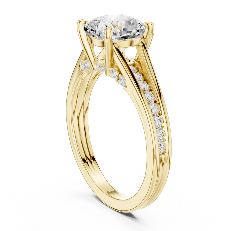Ladies Ring DDLR-993@7 - Yellow Gold - Image