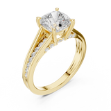 Ladies Ring DDLR-993@7 - Yellow Gold - Image