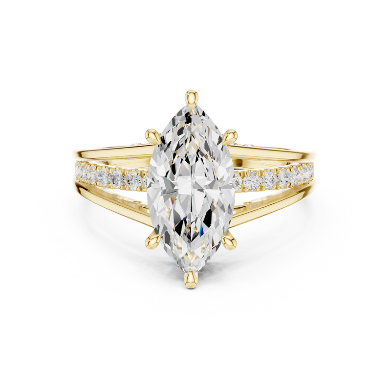 Ladies Ring DDLR-994@7 - Yellow Gold - Image