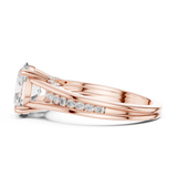 Ladies Ring DDLR-995@7 - Rose Gold - Image