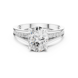 Ladies Ring DDLR-995@7 - White Gold - Image
