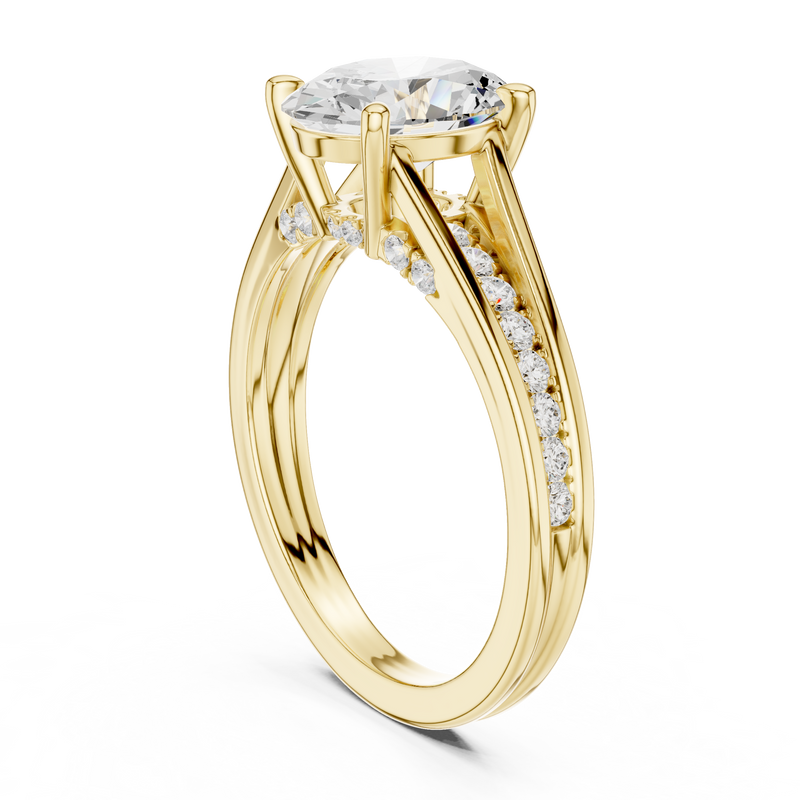 Ladies Ring DDLR-995@7 - Yellow Gold - Image