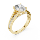 Ladies Ring DDLR-995@7 - Yellow Gold - Image