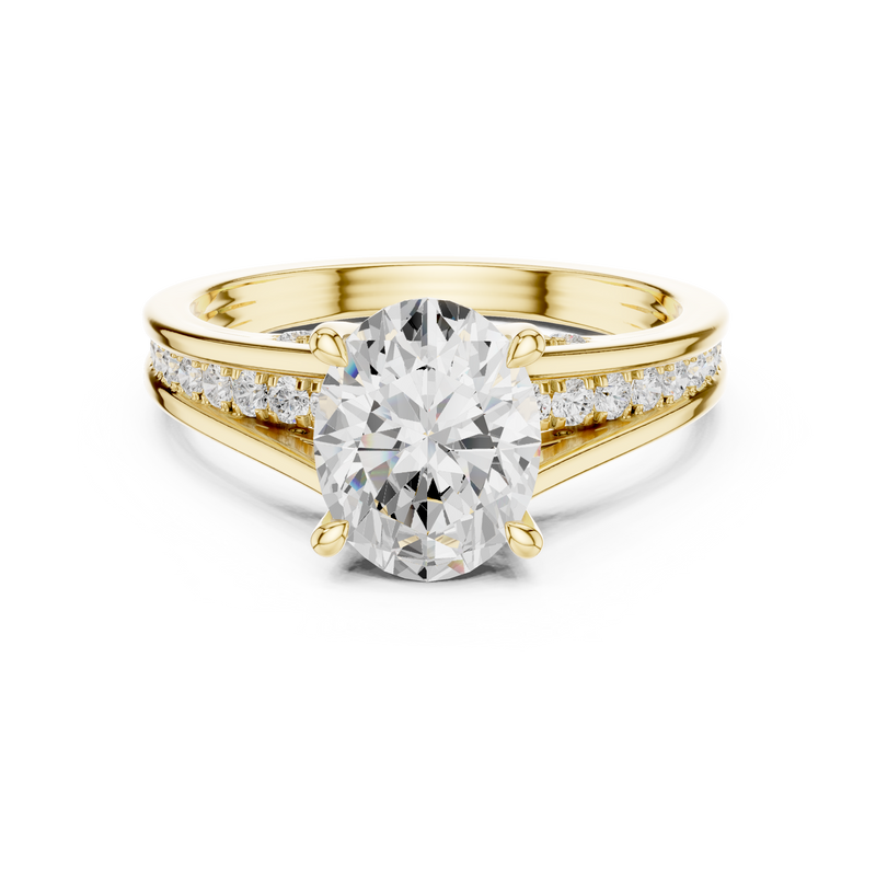 Ladies Ring DDLR-995@7 - Yellow Gold - Image