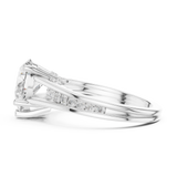 Ladies Ring DDLR-996@7 - White Gold - Image