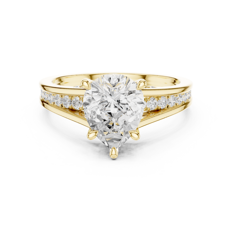 Ladies Ring DDLR-996@7 - Yellow Gold - Image