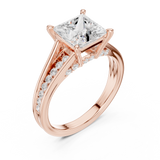 Ladies Ring DDLR-997@7 - Rose Gold - Image
