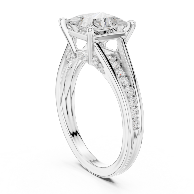 Ladies Ring DDLR-997@7 - White Gold - Image