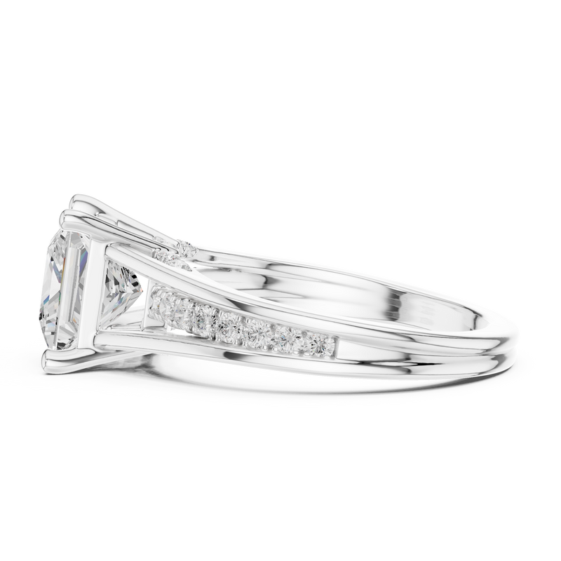 Ladies Ring DDLR-997@7 - White Gold - Image