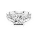 Ladies Ring DDLR-997@7 - White Gold - Image