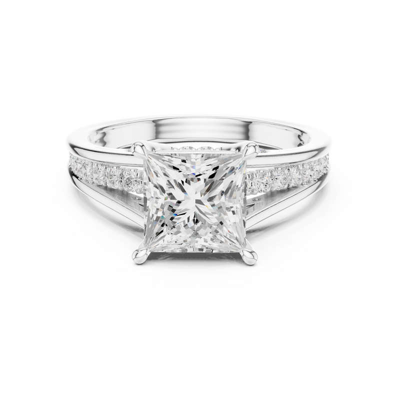 Ladies Ring DDLR-997@7 - White Gold - Image