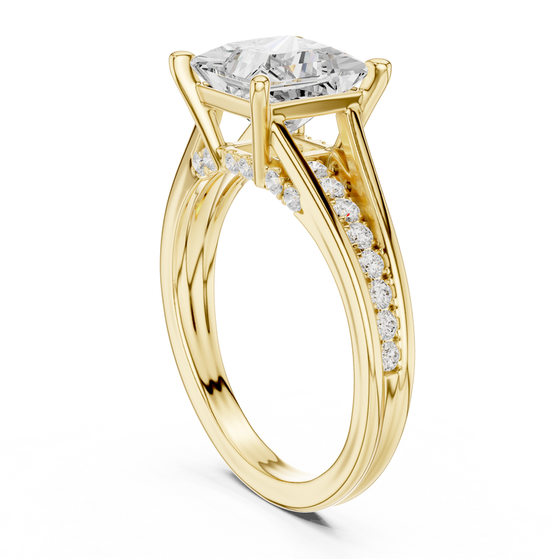Ladies Ring DDLR-997@7 - Yellow Gold - Image