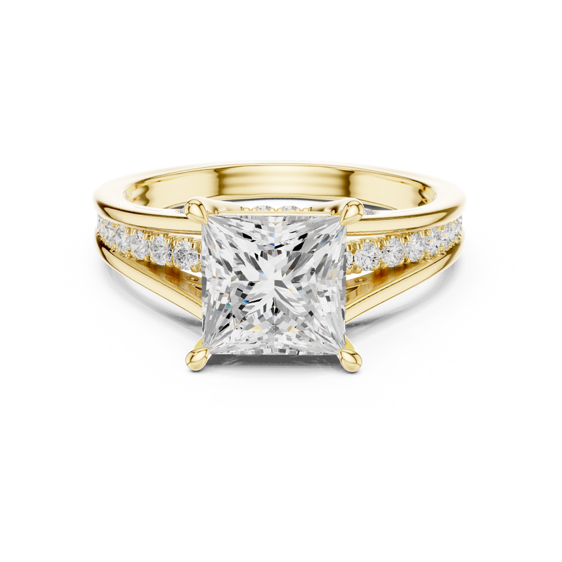 Ladies Ring DDLR-997@7 - Yellow Gold - Image