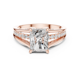 Ladies Ring DDLR-998@7 - Rose Gold - Image