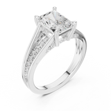 Ladies Ring DDLR-998@7 - White Gold - Image