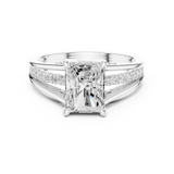 Ladies Ring DDLR-998@7 - White Gold - Image