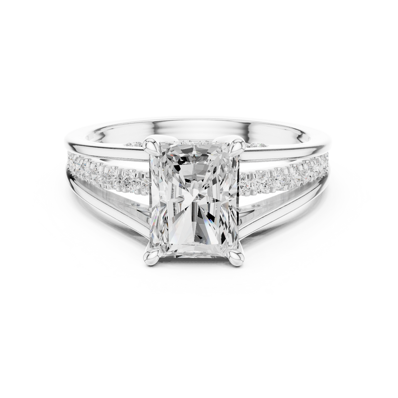 Ladies Ring DDLR-998@7 - White Gold - Image
