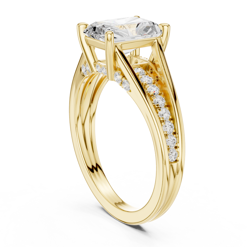 Ladies Ring DDLR-998@7 - Yellow Gold - Image