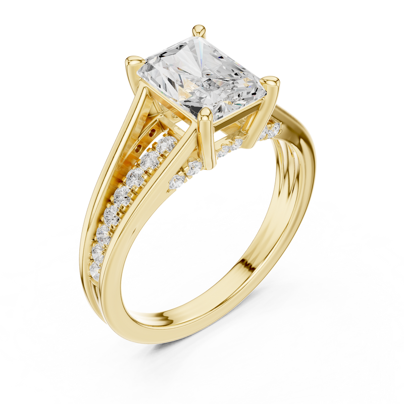 Ladies Ring DDLR-998@7 - Yellow Gold - Image