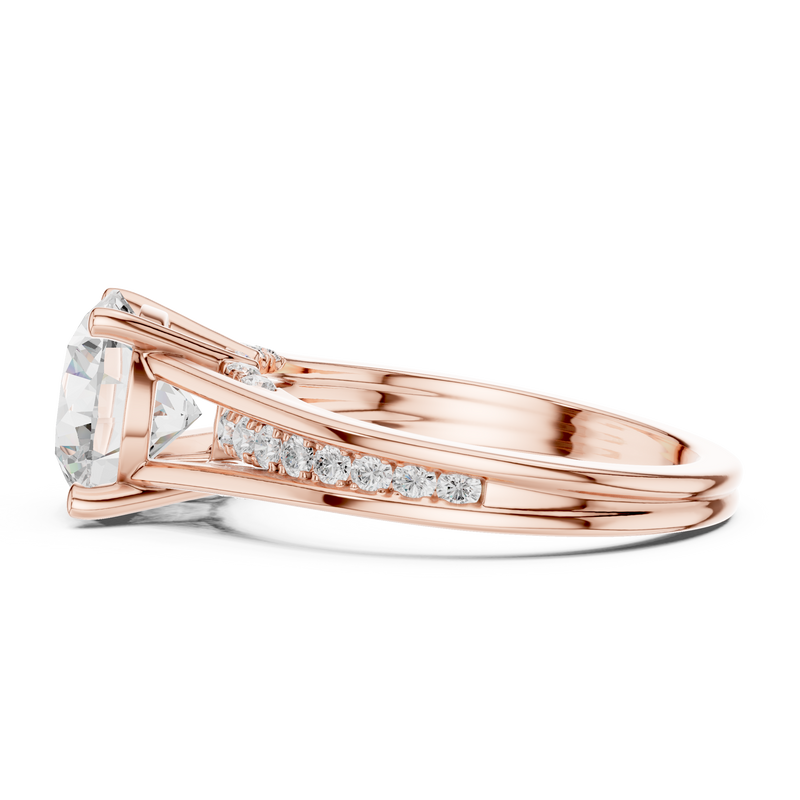 Ladies Ring DDLR-999@7 - Rose Gold - Image