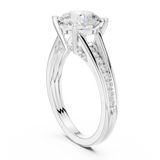 Ladies Ring DDLR-999@7 - White Gold - Image