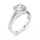Ladies Ring DDLR-999@7 - White Gold - Image