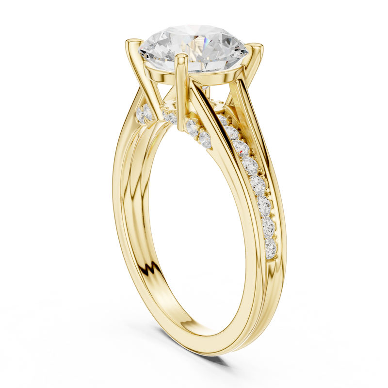 Ladies Ring DDLR-999@7 - Yellow Gold - Image