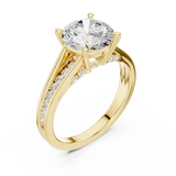Ladies Ring DDLR-999@7 - Yellow Gold - Image