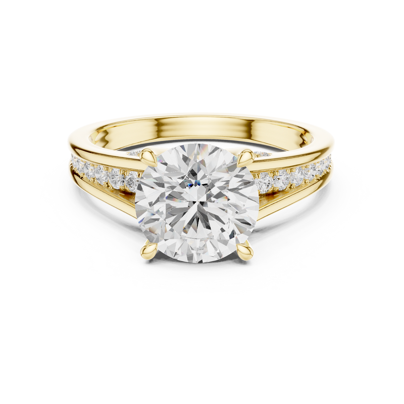 Ladies Ring DDLR-999@7 - Yellow Gold - Image