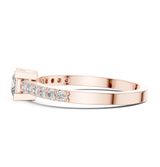 Ladies Ring DJHGHF@7 - Rose Gold - Image