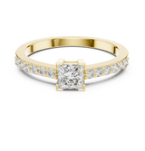 Ladies Ring DJHGHF@7 - Yellow Gold - Image