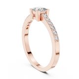 Ladies Ring DJHGHF@7 - Rose Gold - Image