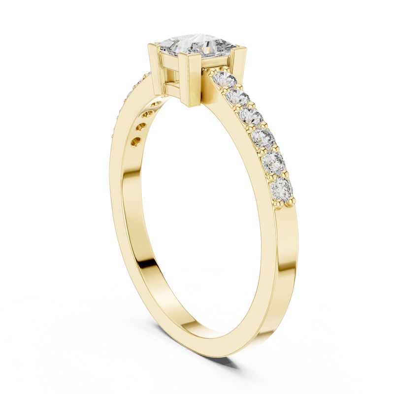 Ladies Ring DJHGHF@7 - Yellow Gold - Image