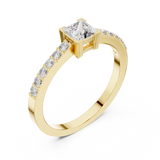 Ladies Ring DJHGHF@7 - Yellow Gold - Image