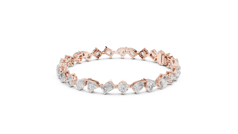 Bracelet DP0028@7 - Rose Gold - Image