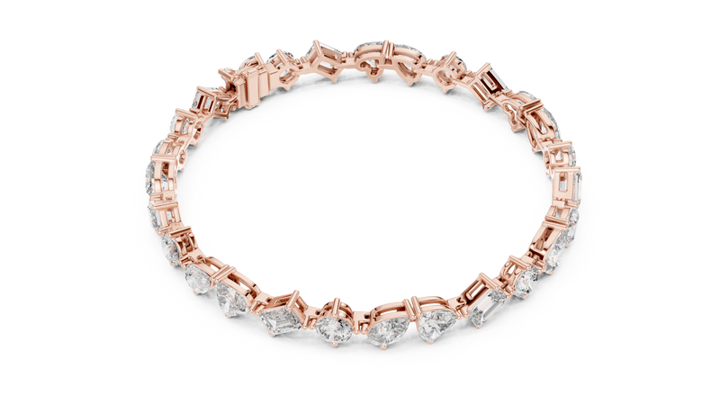 Bracelet DP0028@7 - Rose Gold - Image