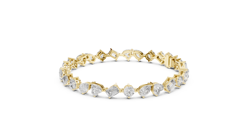 Bracelet DP0028@7 - Yellow Gold - Image