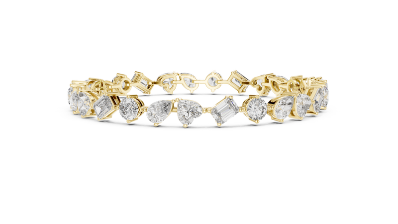 Bracelet DP0028@7 - Yellow Gold - Image