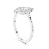 Ladies Ring DR-3430@7 - White Gold - Image