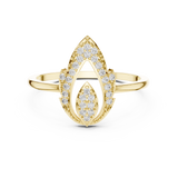Ladies Ring DR-3430@7 - Yellow Gold - Image