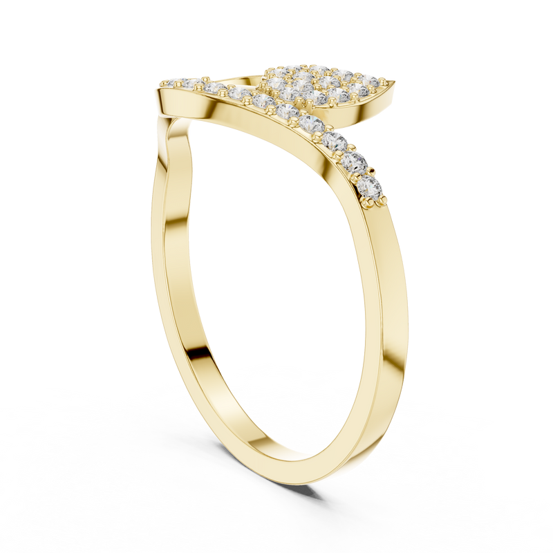 Ladies Ring DR-4952@7 - Yellow Gold - Image