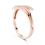 Ladies Ring DR-5586@7 - Rose Gold - Image