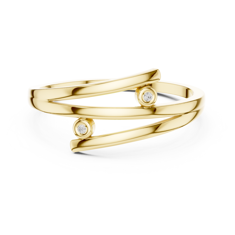 Ladies Ring DR-5586@7 - Yellow Gold - Image